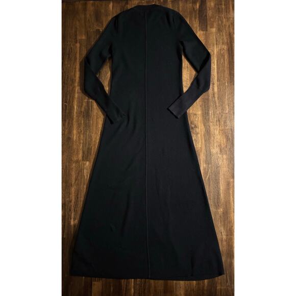 Madewell Women's XS Sweater Dress Maxi Long Sleeve Merino Wool Blend Knit - Picture 4 of 14